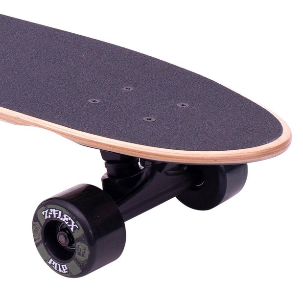 Z-Flex P.O.P 29" Olive Cruiser Longboard - Longboards USA