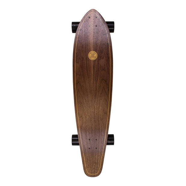 Z-Flex Ruins To Roses Roundtail 39" Kicktail Longboard - Longboards USA