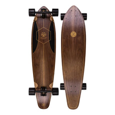 Z-Flex Ruins To Roses Roundtail 39" Kicktail Longboard.. - Longboards USA