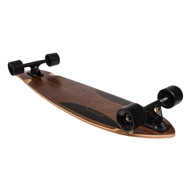 Z-Flex Ruins To Roses Roundtail 39" Kicktail Longboard - Longboards USA