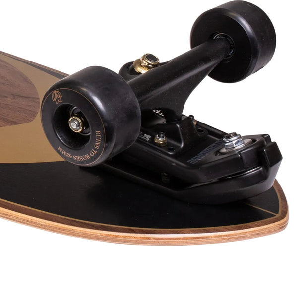 Z-Flex Ruins to Roses Surfskate Fish 31" Cruiser Longboard - Longboards USA