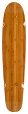 Bamboo Double Kick Blank 42" Kicktail Longboard