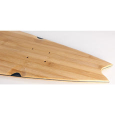 40" Fishtail Blank Bamboo Pintail Longboard Deck - Longboards USA