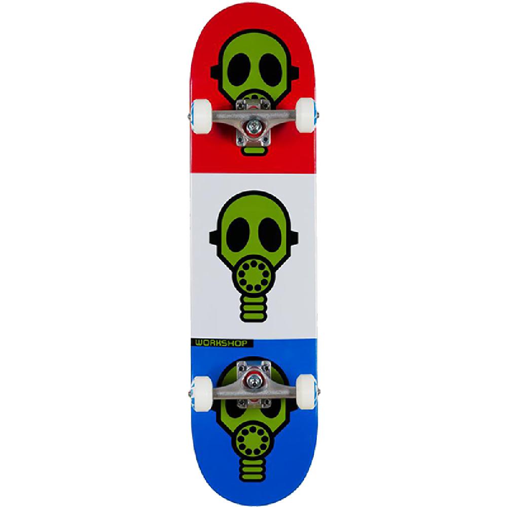 Alien Workshop Gas Mask Bright 8.0" Skateboard - Longboards USA