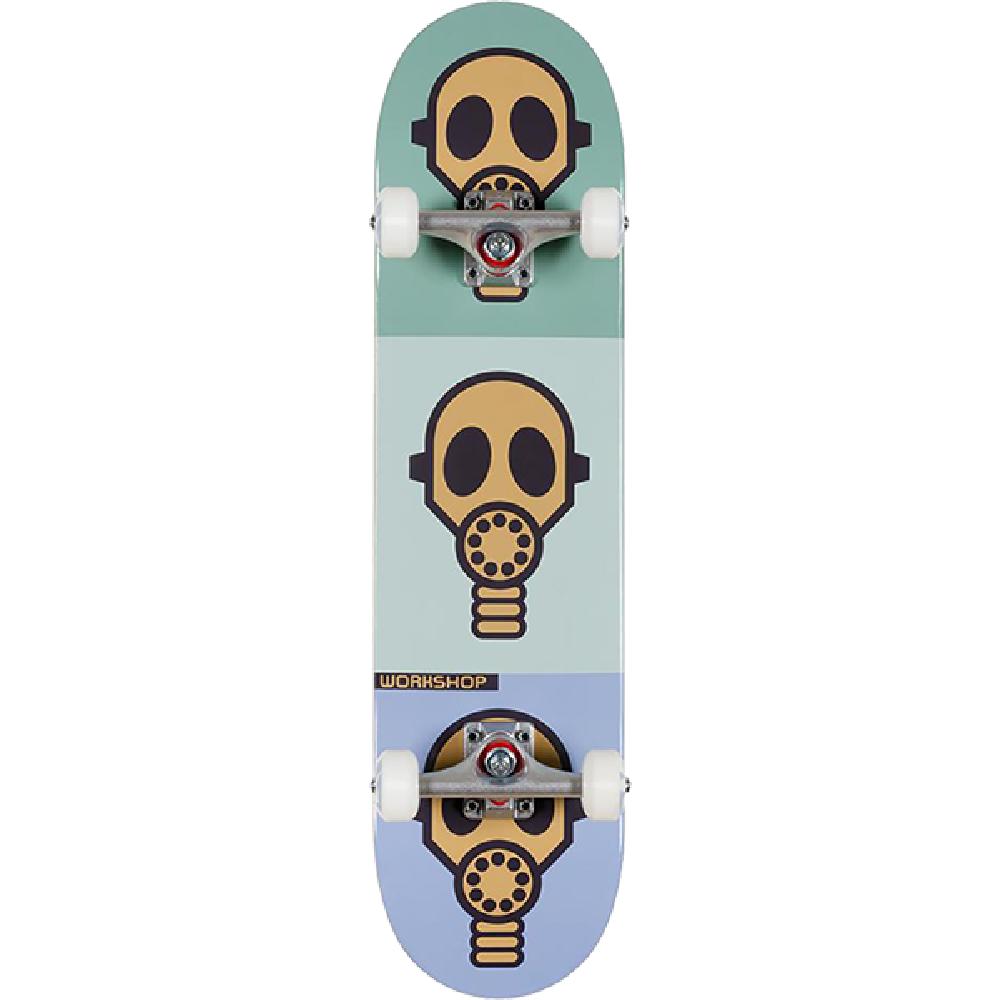Alien Workshop Gas Mask Pastel 7.75" Skateboard - Longboards USA
