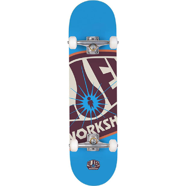 Alien Workshop Og Logo Blue 8.0" Skateboard - Longboards USA