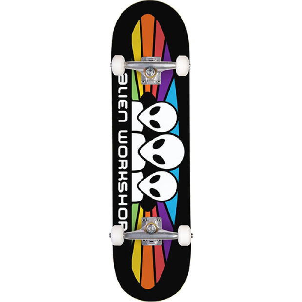 Alien Workshop Spectrum Black 7.75" Skateboard - Longboards USA