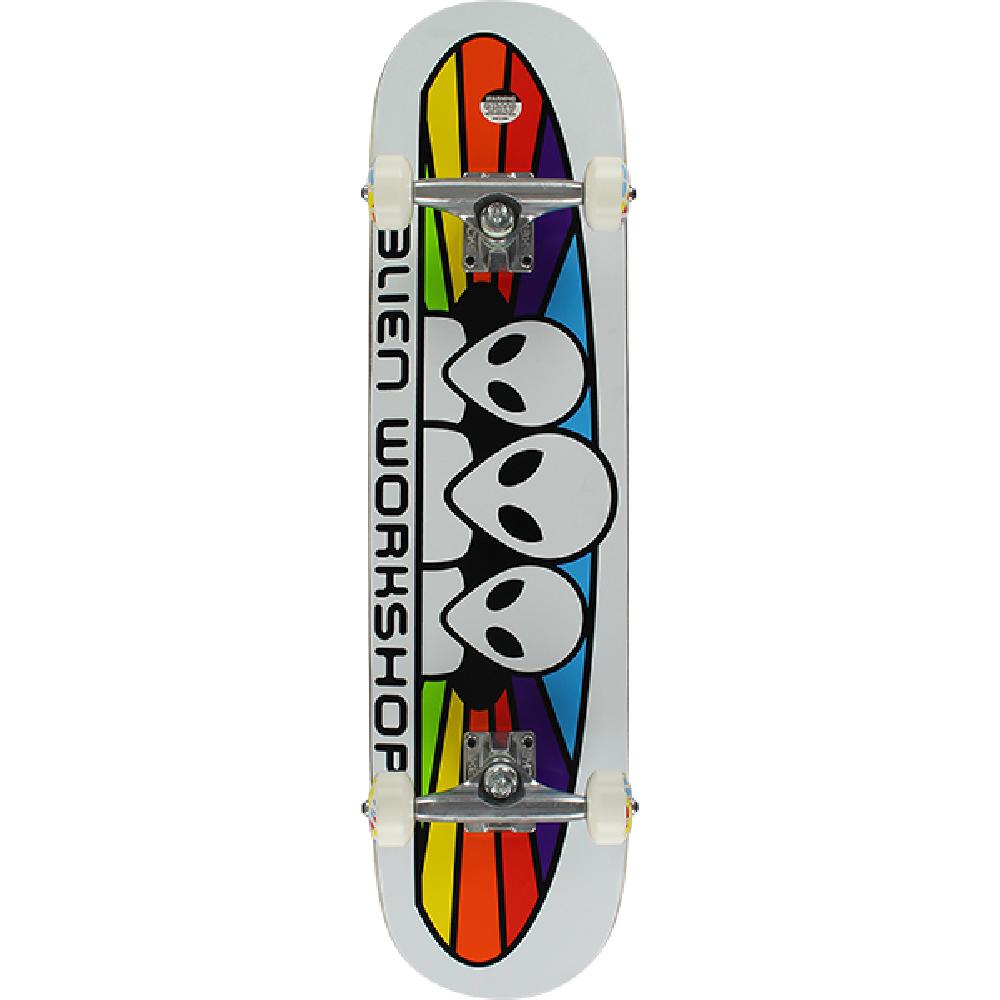 Alien Workshop Skateboards Spectrum White 7.75