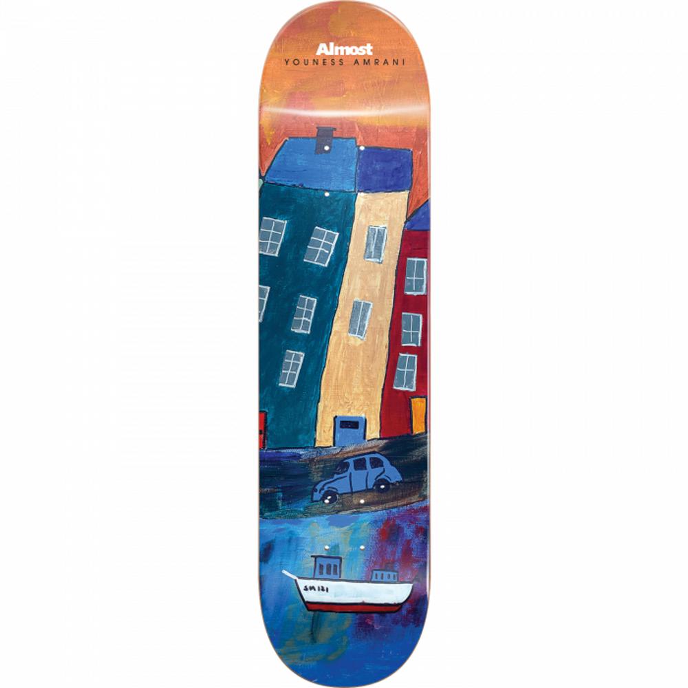 Almost Amrani Places/Left R7 8.0" Skateboard Deck - Longboards USA