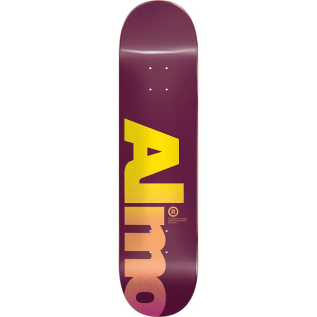 Almost Fall Off Magenta 8.0" Skateboard Deck - Longboards USA