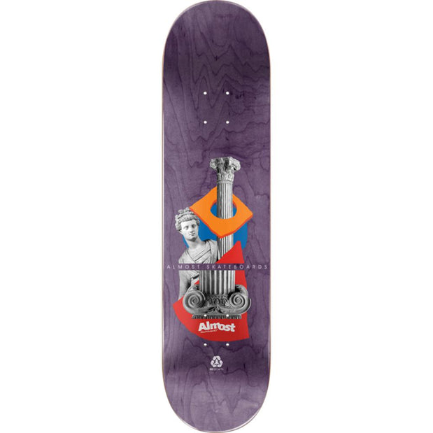 Almost Max Geronzi Relics Blue Resin-7 8.12" Skateboard Deck - Longboards USA