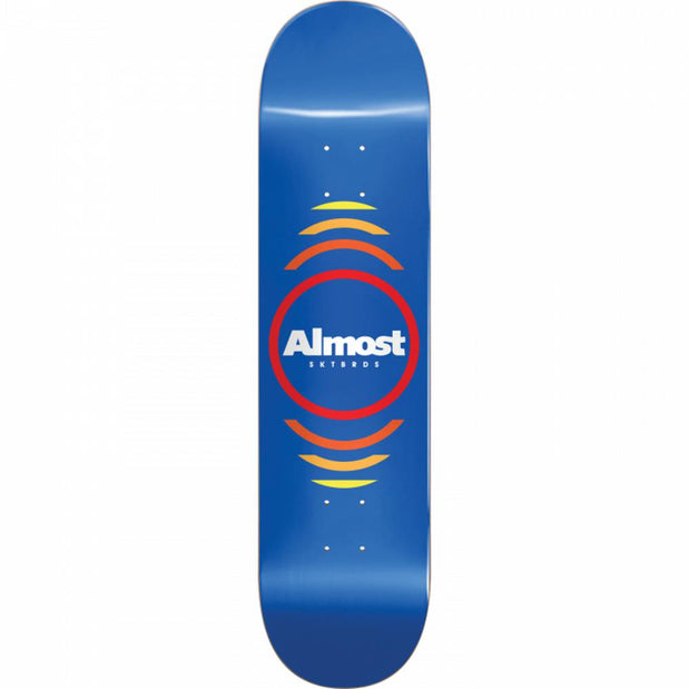 Almost Reflex Blue 8.0" Skateboard Deck - Longboards USA