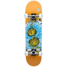 Antihero Grimple Glue in Orange 7.75" Complete Skateboard - Longboards USA
