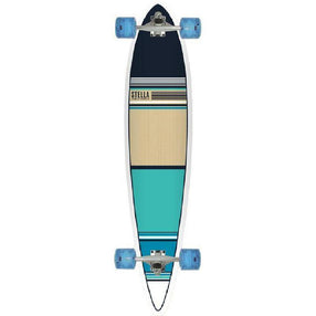 Aqua Blue Classic Stella 46" Pintail Longboard - Longboards USA