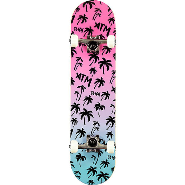 Skateboard Completo Moose Colore Viola Neon - 7,75'' - Assemblato E Pronto All'uso