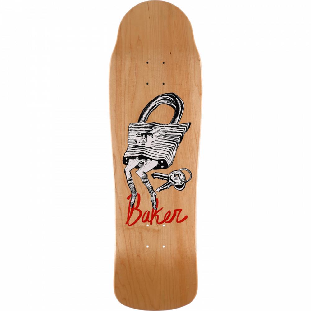 Baker Hawk Big Bodies Shaped 9.5" Skateboard Deck Longboards USA