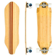 Bamboo Blank Gator Tail Cruiser 36" Longboard - Longboards USA