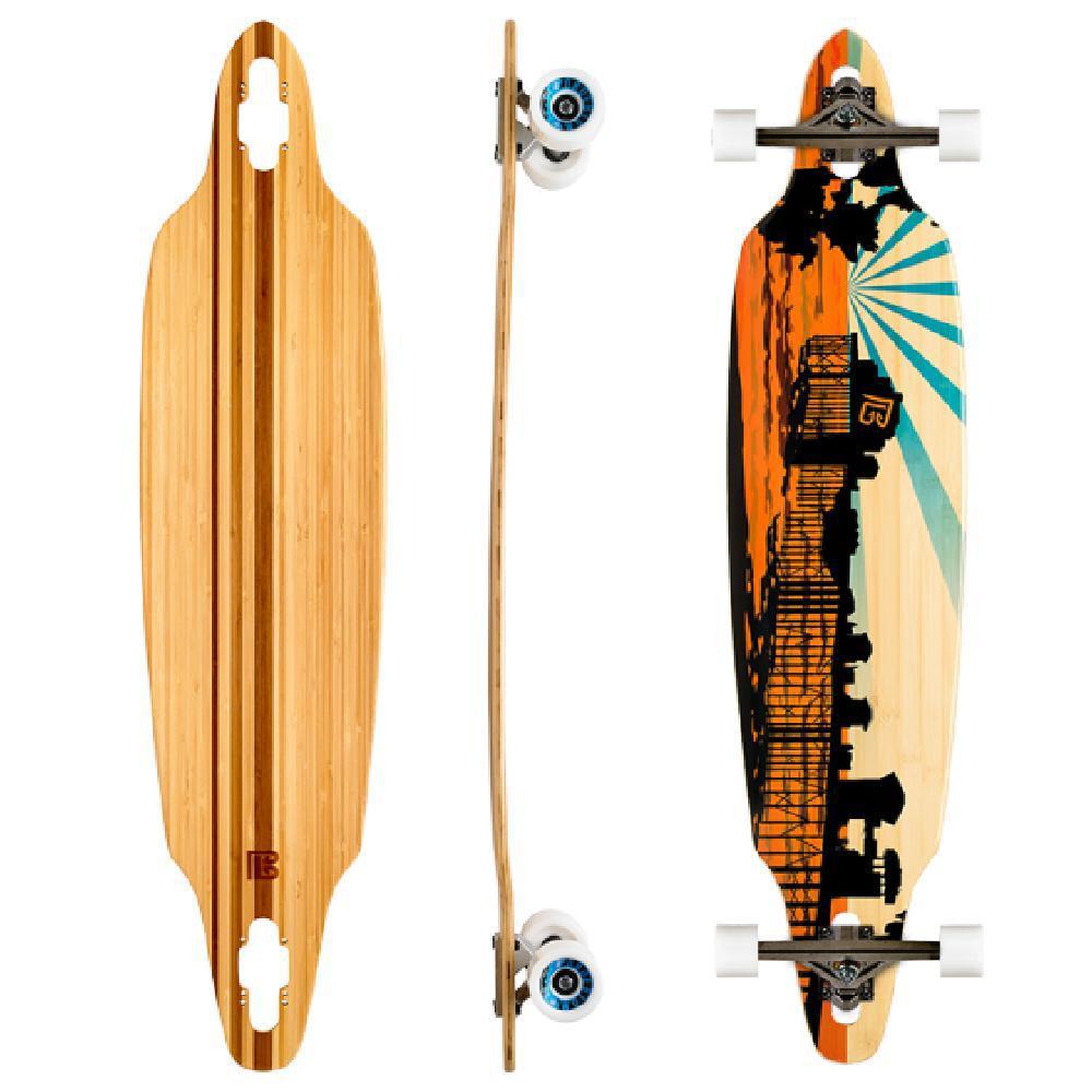 Drop 41" Sunset Pier Longboard – Longboards USA