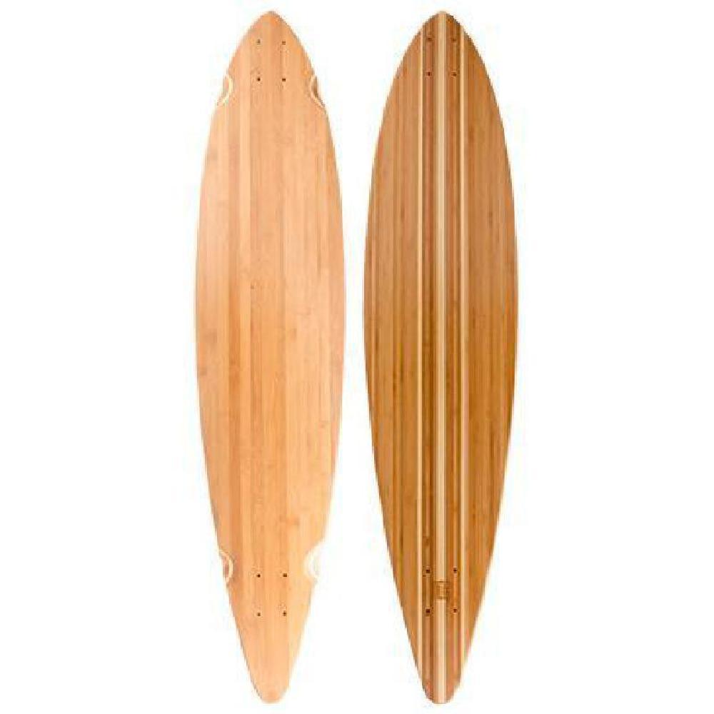 Blank bamboo Pintail 44 inch Longboard Deck Longboards USA