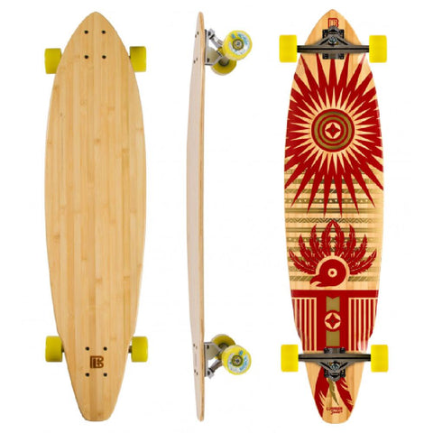 Bamboo Square Tail Quetzel 38" Longboard - Longboards USA