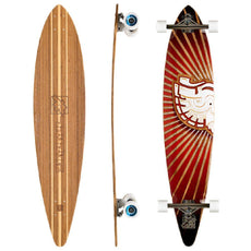Bamboo Strigiforme Trurute 44" Owl Pintail Longboard - Longboards USA