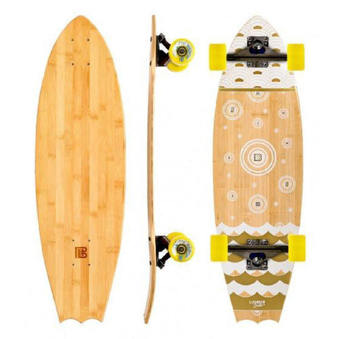 Bat Tail Bamboo Chaac 31" Cruiser Longboard - Longboards USA