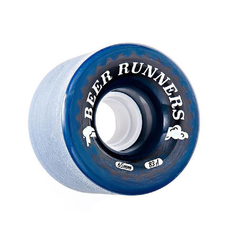 Beer Runner Square Lipped Wheels 65mm Midnight Blue – Longboards USA