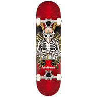 Birdhouse Hawk Icon in Red 8.0" Skateboard - Longboards USA