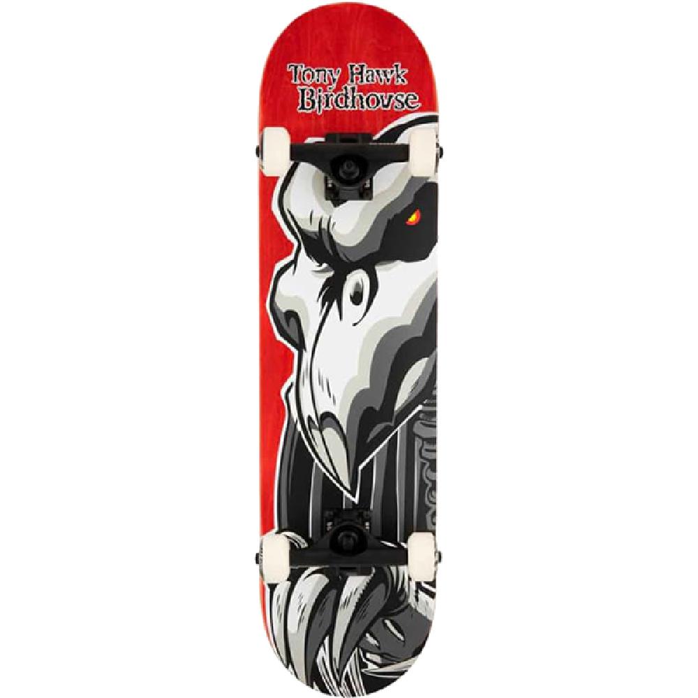 Birdhouse Tony Hawk Falcon 2 in Red 8.0" Skateboard - Longboards USA