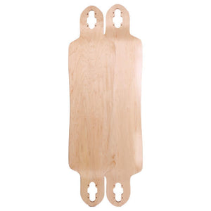 Blank Drop Down Drop Through  40" Longboard Deck - Longboards USA