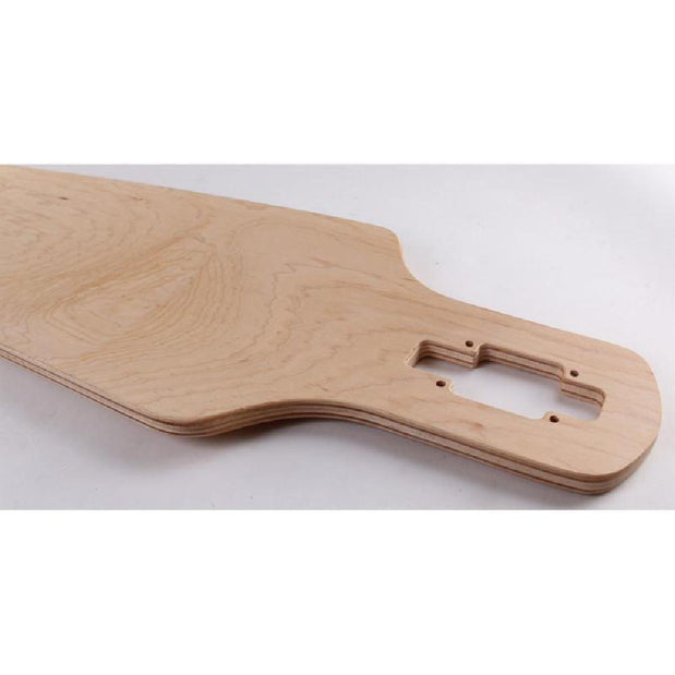 Blank Drop Through Natural 39 inches Longboard Deck - Longboards USA