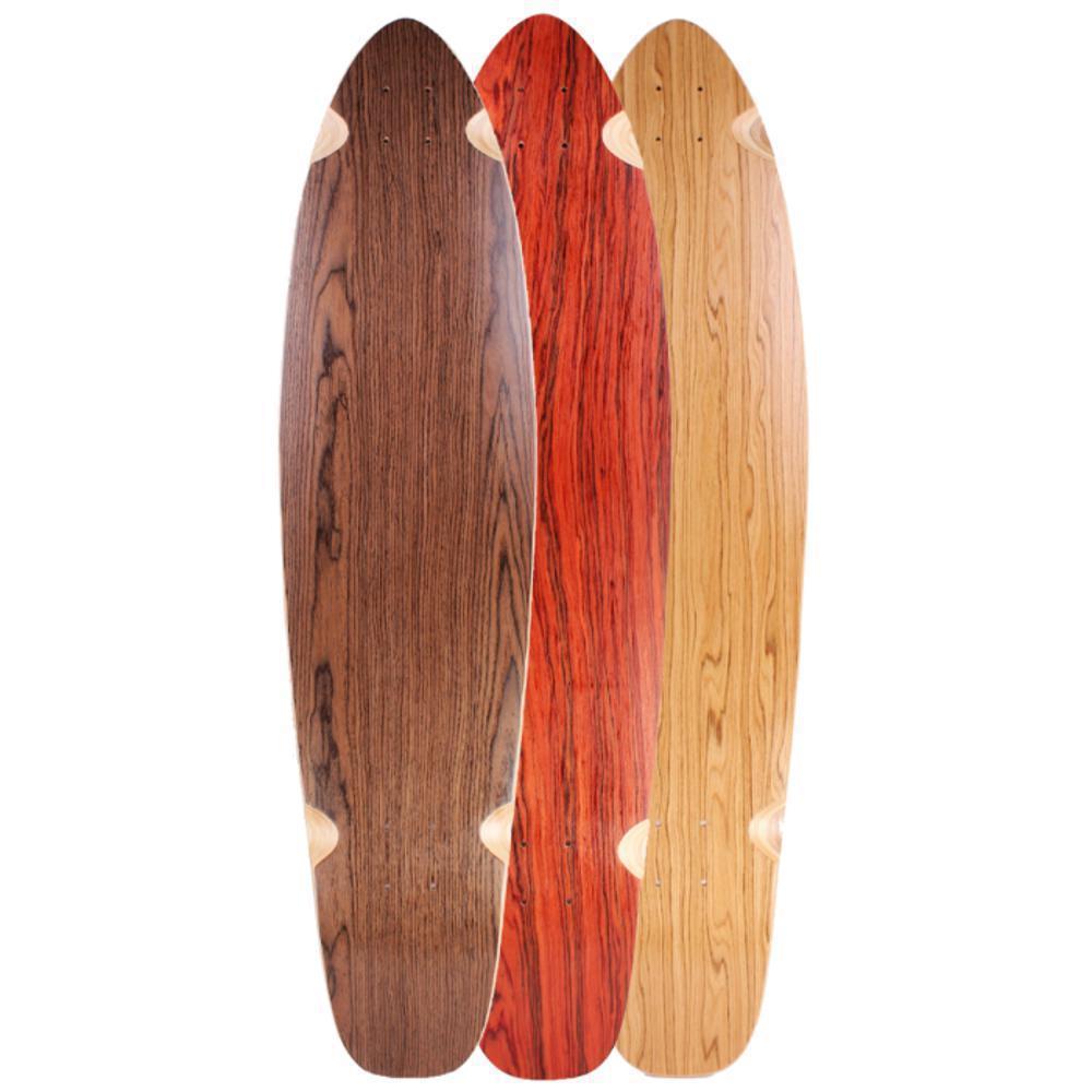 Blank Kicktail 40" Speciality Wood Longboard Deck - Longboards USA