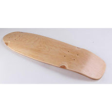 Blank Mini Kicktail Natural 27" Longboard Deck - Longboards USA