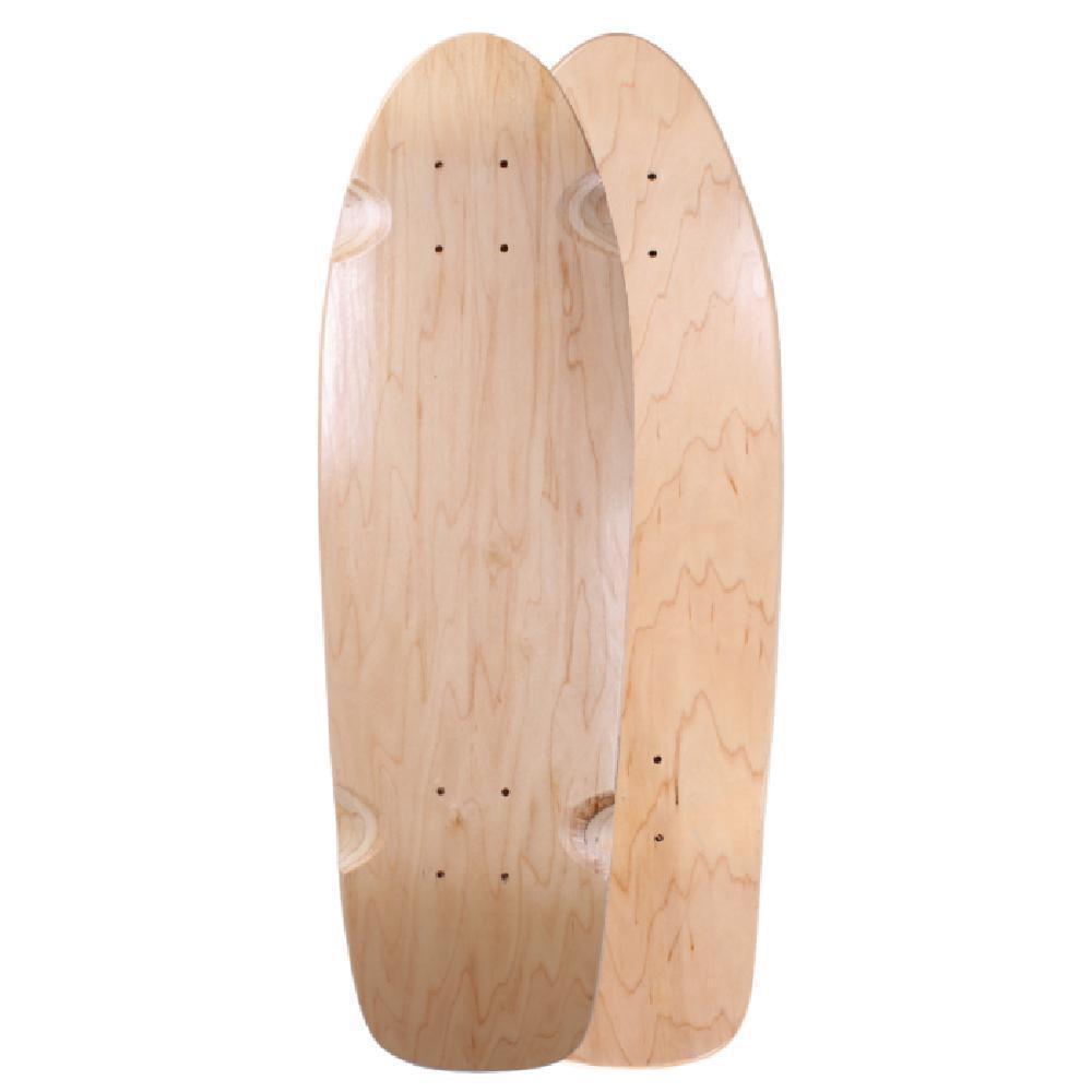 Blank Mini Kicktail Natural 30" Longboard Deck - Longboards USA