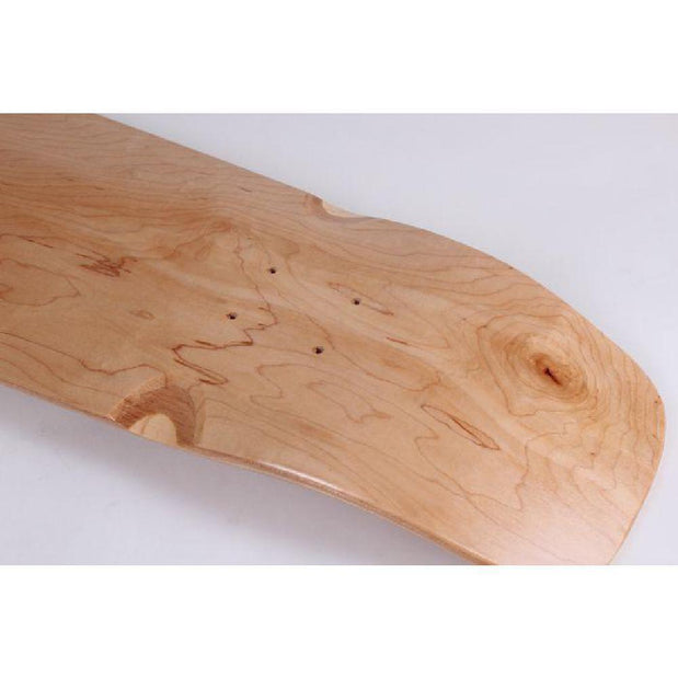 Blank Mini Kicktail Natural 30" Longboard Deck - Longboards USA
