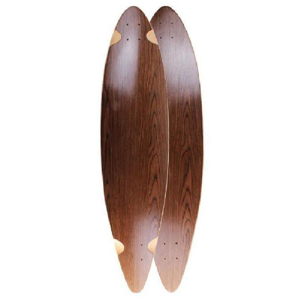 Blank Pintail Dark Walnut 40" Longboard Complete - Longboards USA