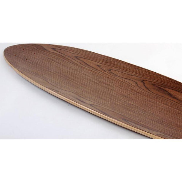 Blank Pintail Dark Walnut 40" Longboard Deck - Longboards USA