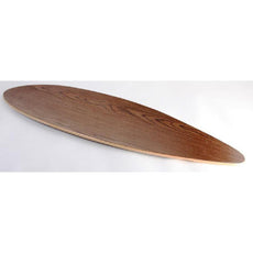 Blank Pintail Dark Walnut 46" Longboard Complete - Longboards USA