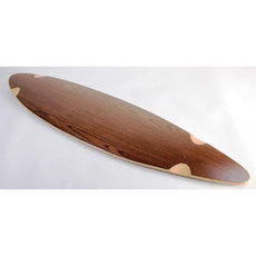 Blank Pintail Dark Walnut 46" Longboard Complete - Longboards USA