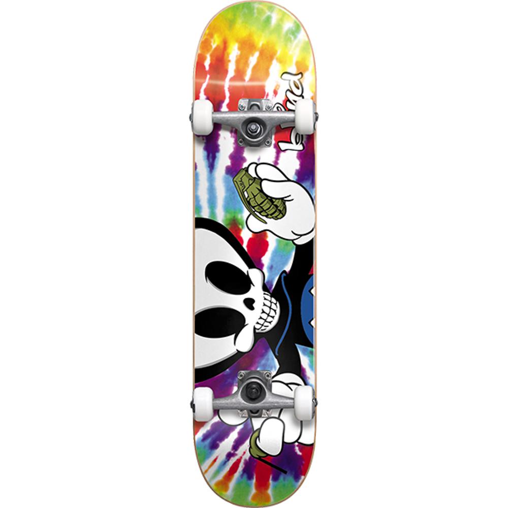 Blind Grenade Reaper Tie Dye 8.25" Complete Skateboard - Longboards USA