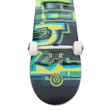 Blind Logo Glitch Green/Yellow 7.875" Skateboard - Longboards USA