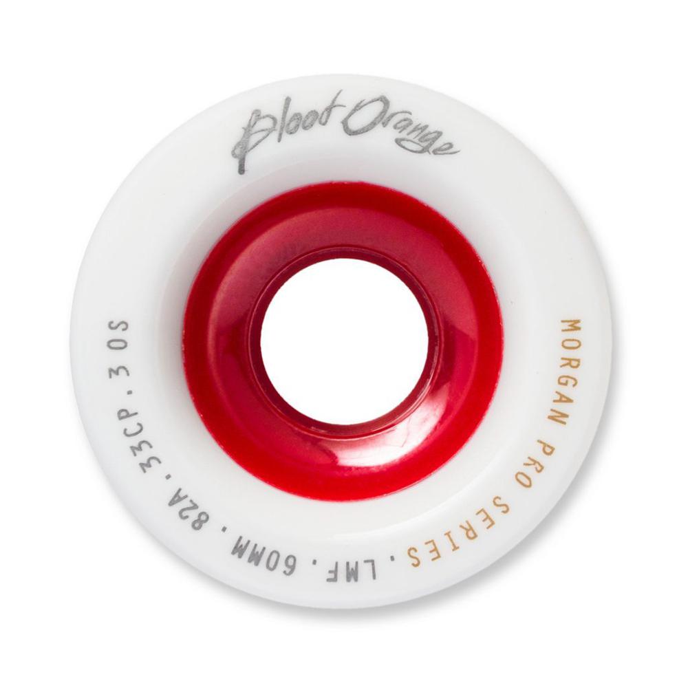 Blood Orange Morgan Pro SeriesWhite 60mm/82A Skateboard Wheels