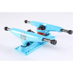 Blue Free Soul Skateboard Cruiser Trucks 5" set of 2 - Longboards USA