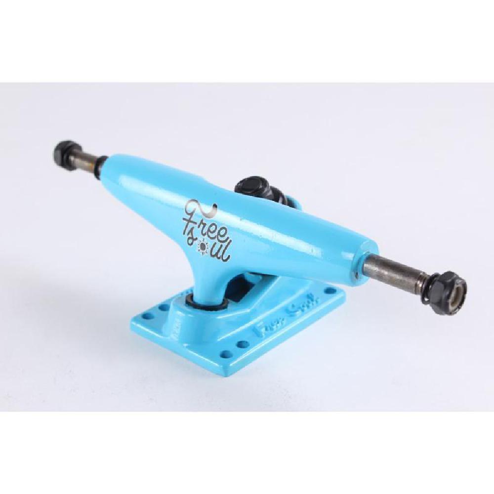 Blue Free Soul Skateboard Cruiser Trucks 5" set of 2 Longboards USA