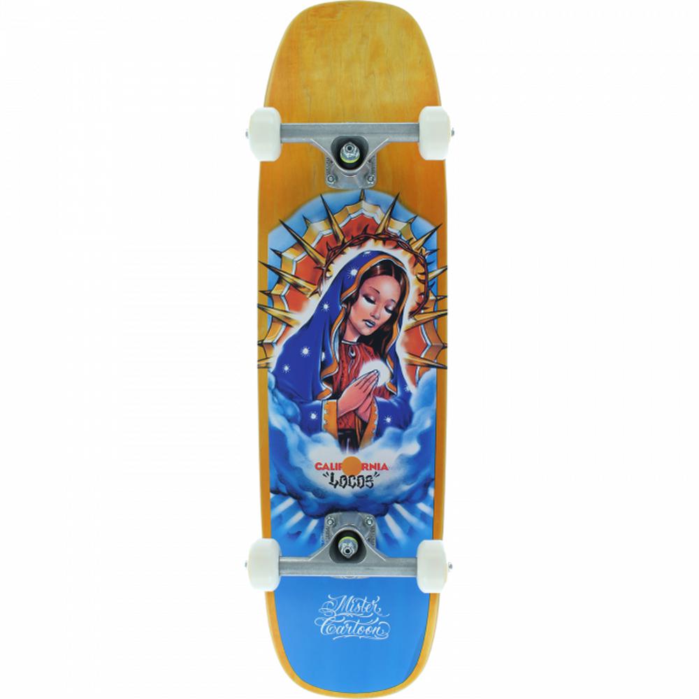 新品 CALIFORNIA LOCOS×MisterCartoonスケートボード California Locos Guadalupe X Mister Cartoon 8.0