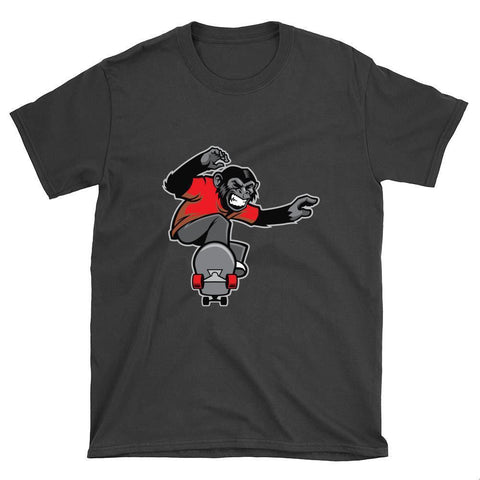 Chimp Skateboarder T-Shirt - Longboards USA