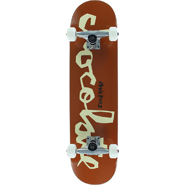 Chocolate Perez OG Chunk in Brown 7.62" Skateboard - Longboards USA