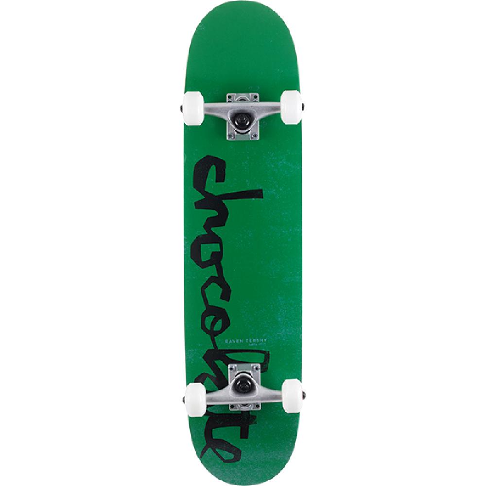 Chocolate Tershy Og Chunk in Green 7.62" Skateboard - Longboards USA