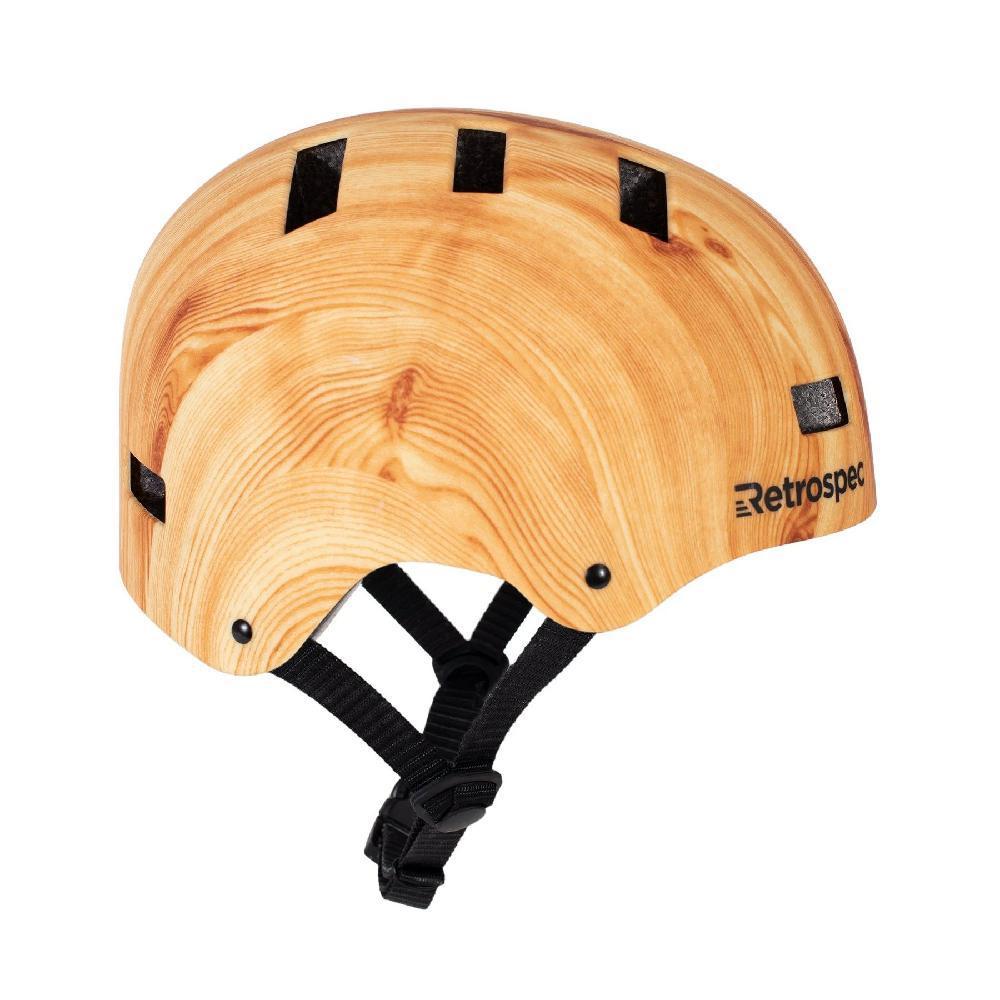 CM-1 Matte Pine Grain Commuter Longboard Skateboard Helmet - Longboards USA