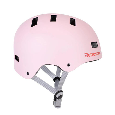 CM-1 Matte Pink Commuter Longboard Skateboard Helmet - Longboards USA